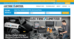 Desktop Screenshot of lectriclimited.com